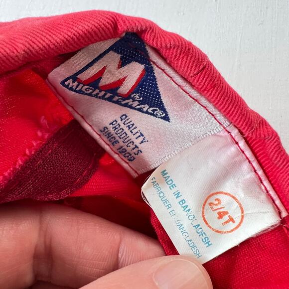 Chicago Bulls Mighty Mac NBA Vintage Toddler sz 2-4T Snapback Hat embroidered - Picture 7 of 8